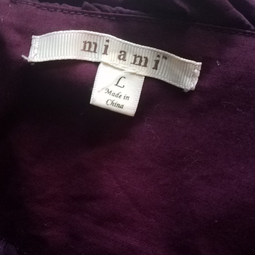 SOLD Miami Women's Evening Top Size: Large - Picture 5 of 6